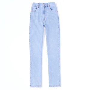 Abercrombie 90s slim straight ultra high rise jeans